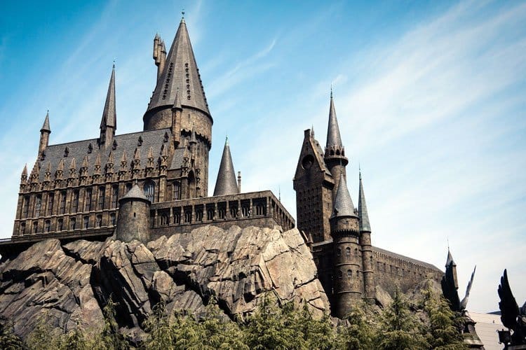 El Castillo de Harry Potter en las atracciones de Universal Studios